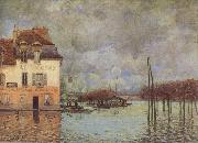 Alfred Sisley Fllod at Port-Marly oil painting artist